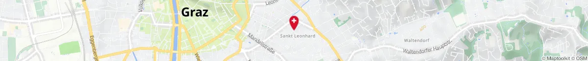 Kartendarstellung des Standorts für Herz-Jesu-Apotheke in 8010 Graz